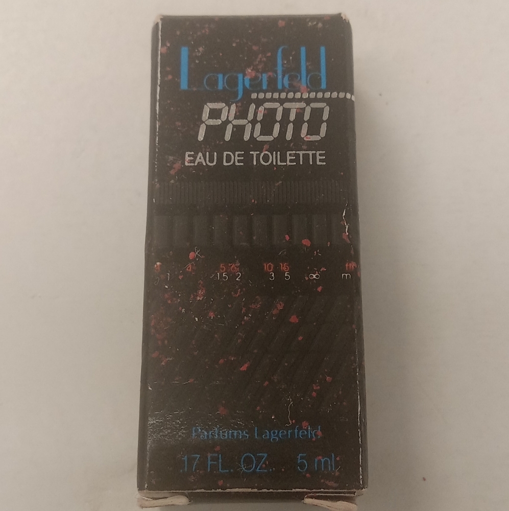 Brand New Sample Size Lagerfeld Photo Cologne